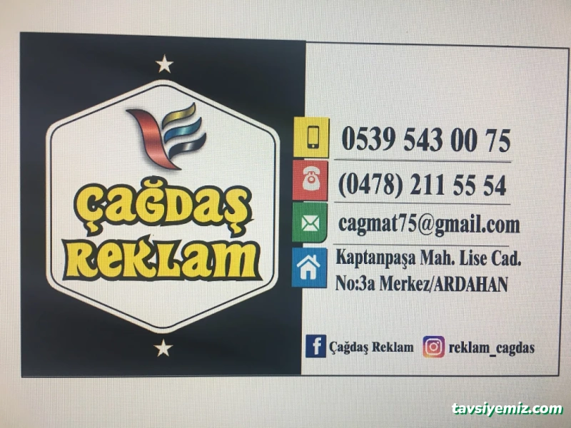 Çağdaş Reklam Çağdaş Reklam