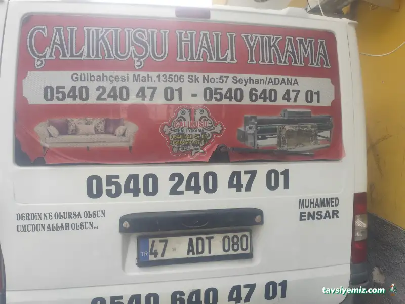 Çalıkuşu Halı Yıkama