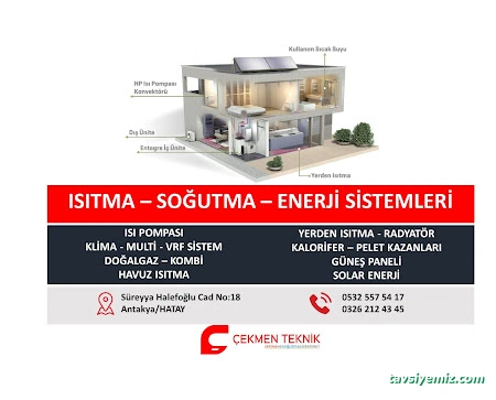 Çekmen Teknik Klima - Isı Pompası Çekmen Teknik Klima - Isı Pompası