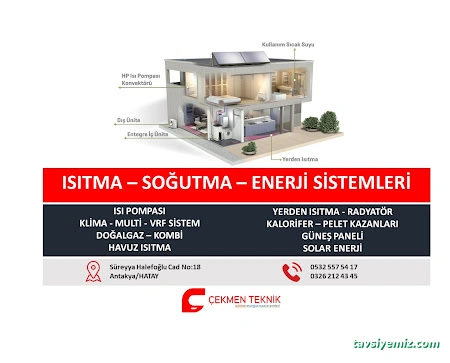 Çekmen Teknik Klima - Isı Pompası Çekmen Teknik Klima - Isı Pompası
