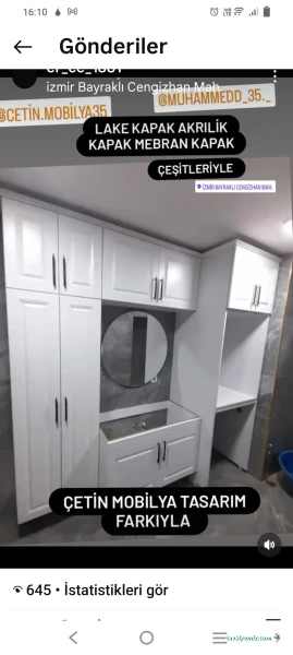 Çetin Mobilya Dekarasyon