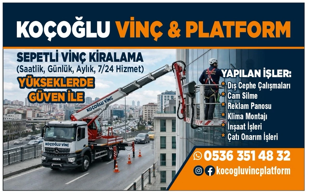 Sepetli Vinç Kiralama