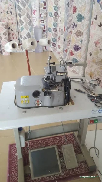 Desen Halı Overlok
