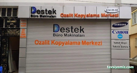 Destek Kopyalama & Büro Makinaları (Samsung Yetkili Bölge Bayii - Teknik Servis Hizmetleri ) Destek Kopyalama & Büro Makinaları (Samsung Yetkili Bölge Bayii - Teknik Servis Hizmetleri )
