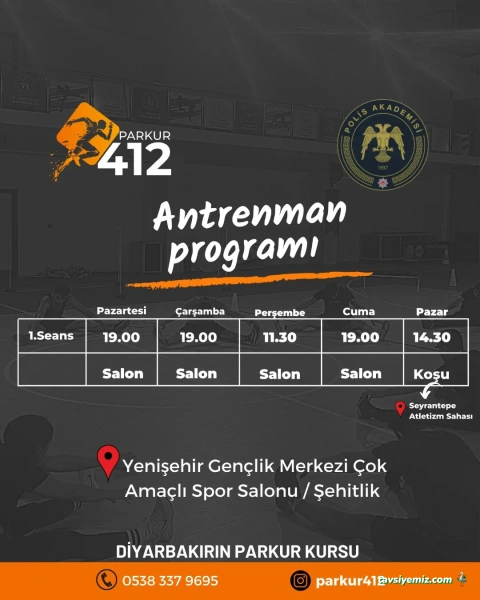 Diyarbakır Parkur 412 Diyarbakır Parkur 412