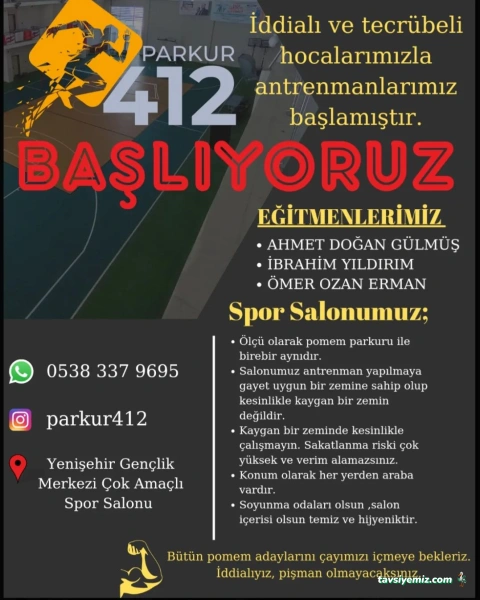 Diyarbakır Parkur 412 Diyarbakır Parkur 412