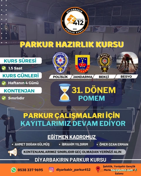 Diyarbakır Parkur 412 Diyarbakır Parkur 412