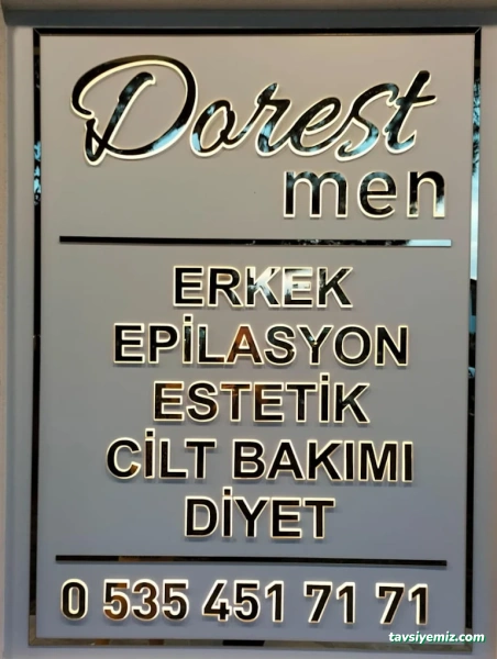 Dorestmen Erkeklere Özel Estetik, Epilasyon, Diyet Ve Cilt Bakımı Merkezi Dorestmen Erkeklere Özel Estetik, Epilasyon, Diyet Ve Cilt Bakımı Merkezi