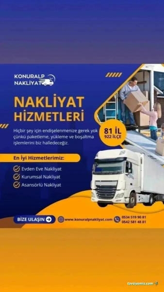 Düzce Konuralp Nakliyat