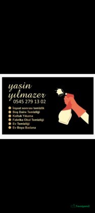 Yasin Yılmazer Temizlik Şirketi Yasin Yılmazer Temizlik Şirketi