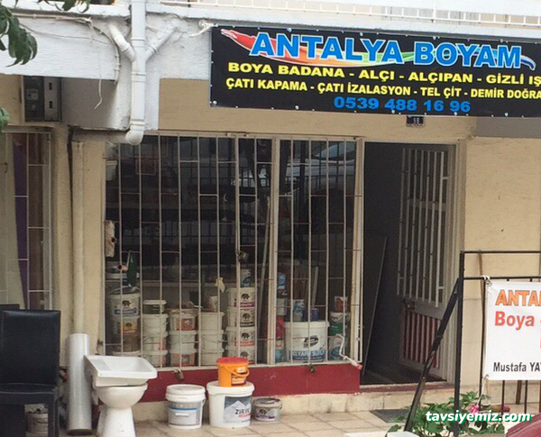 Antalya Boya Badana Ustası Antalya Boya Badana Ustası