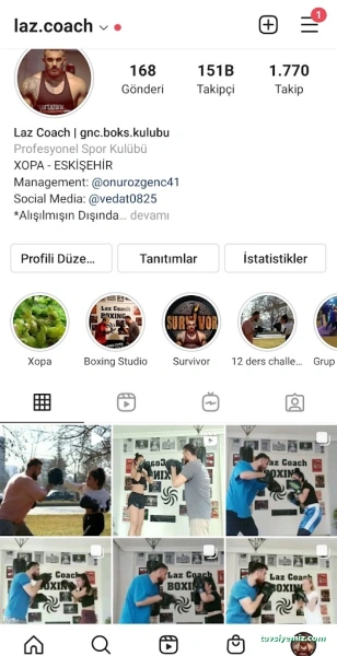Eskişehir Boks - Kickboks (Laz Coach Boxing) Stüdyo Ve Spor Salonu Eskişehir Boks - Kickboks (Laz Coach Boxing) Stüdyo Ve Spor Salonu