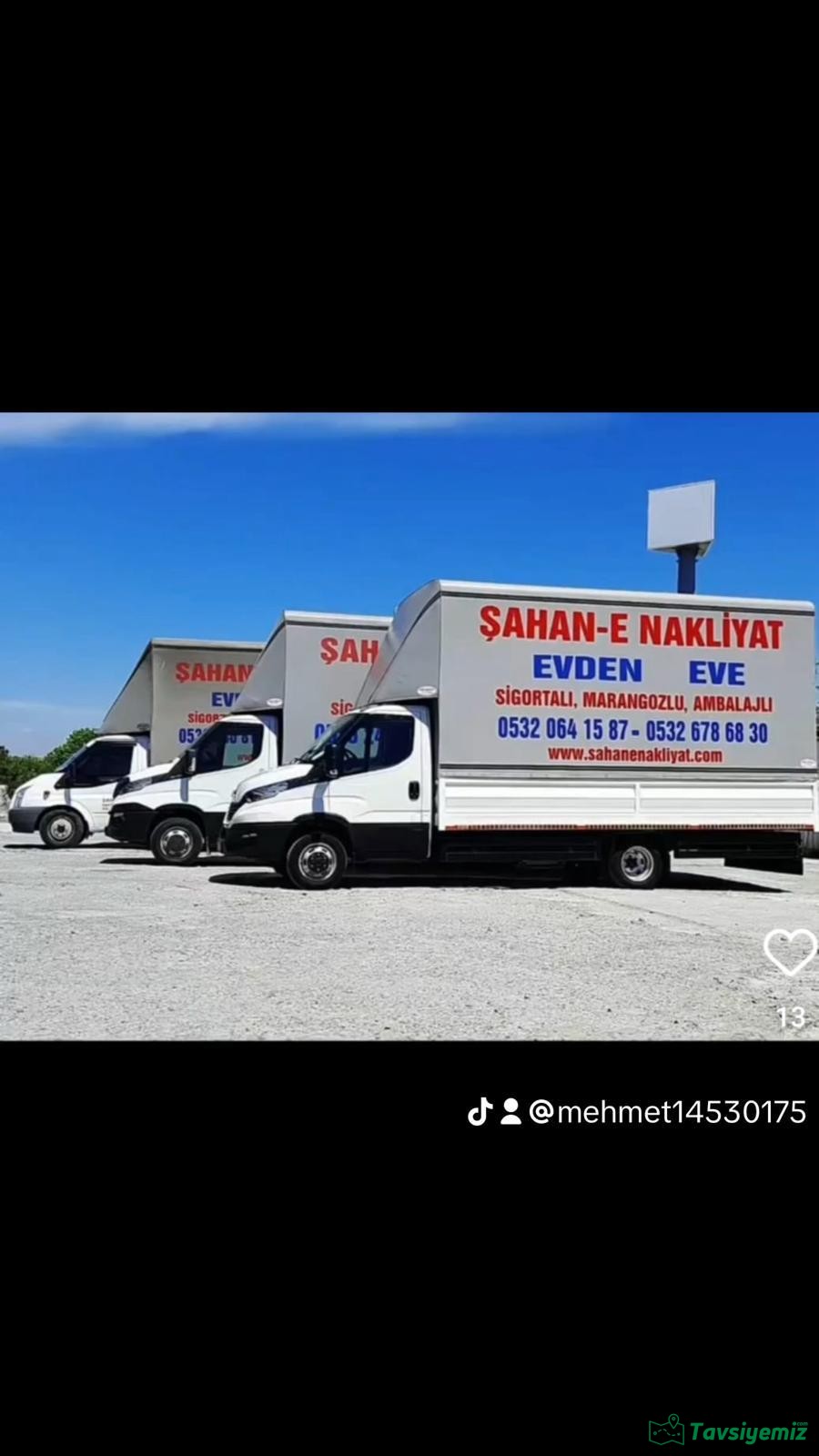 Şahan E Nakliyat