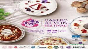 Gastro Afyon Uluslararısı Lezzet Ve Turizm Festivali Gastro Afyon Uluslararısı Lezzet Ve Turizm Festivali