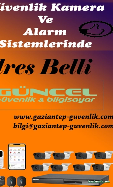 Gaziantep Alarm & Kamera Sistemleri Gaziantep Alarm & Kamera Sistemleri
