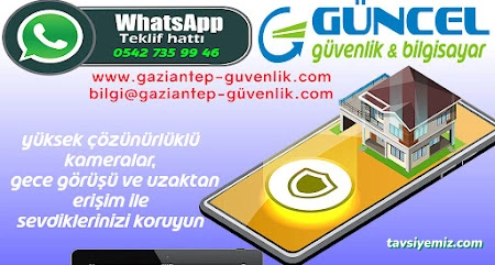 Gaziantep Alarm & Kamera Sistemleri Gaziantep Alarm & Kamera Sistemleri