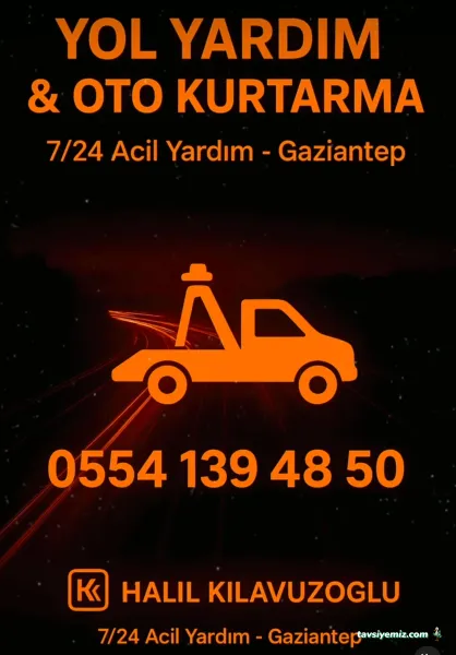 Gaziantep Merkez Oto Kurtarma
