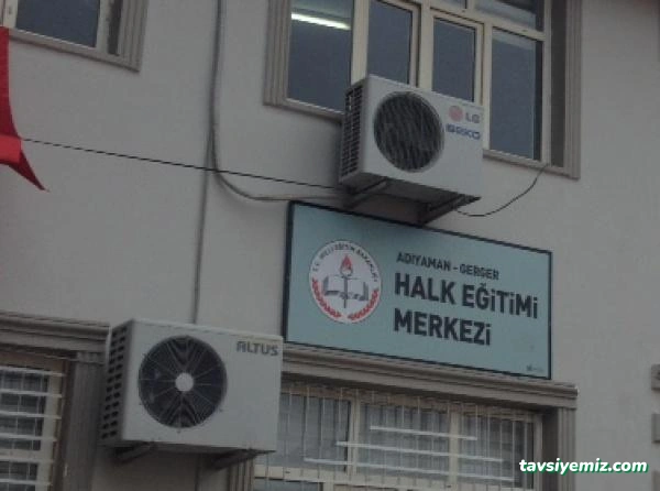Gerger Halk Eğitimi Merkezi Gerger Halk Eğitimi Merkezi