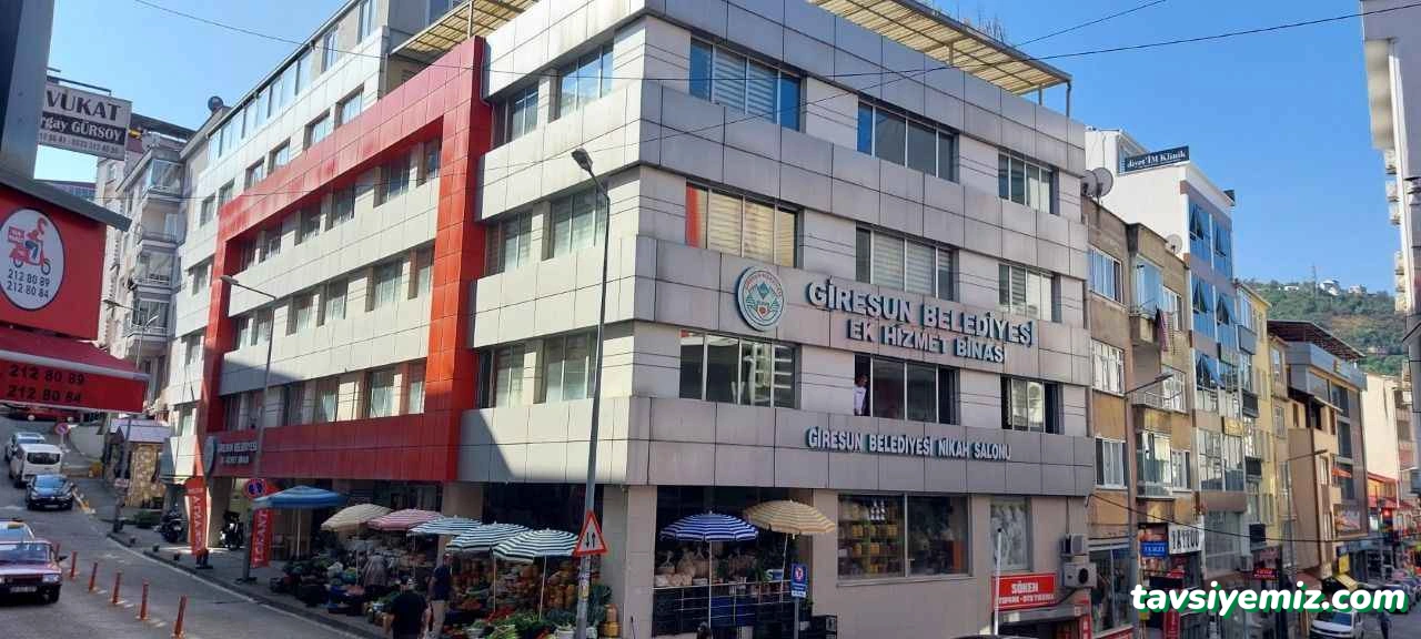 Giresun Belediyesi Ek Hizmet Binası Giresun Belediyesi Ek Hizmet Binası