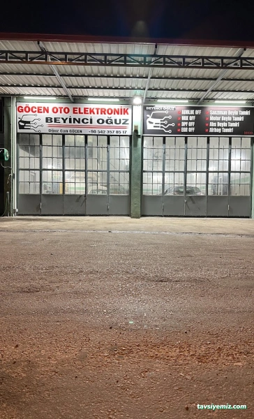 Göcen Oto Elektronik Beyinci Oğuz Göcen Oto Elektronik Beyinci Oğuz
