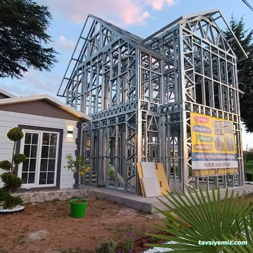 Gold Yapı Malatya Prefabrik Çelik Bungalov Ev Gold Yapı Malatya Prefabrik Çelik Bungalov Ev