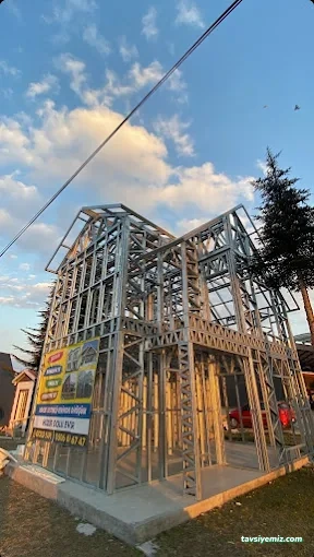 Gold Yapı Malatya Prefabrik Çelik Bungalov Ev Gold Yapı Malatya Prefabrik Çelik Bungalov Ev
