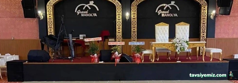 Grand Manolya Saloon Restaurant Organizasyon Cater