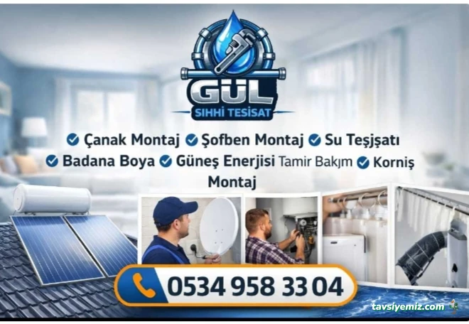 Gül Sıhı Tesisat Tamir Bakım