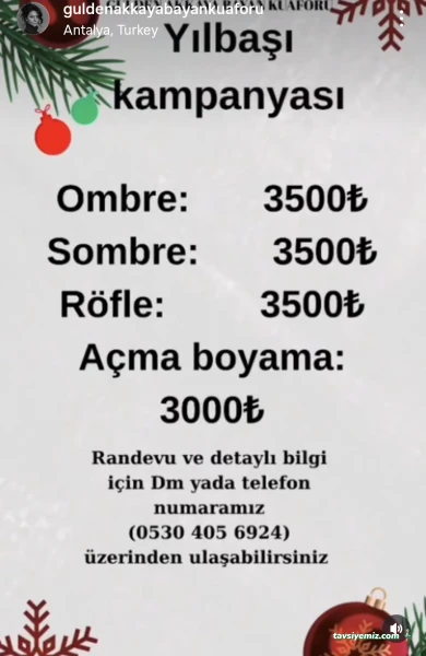 Gülden Akkaya Bayan Kuaförü