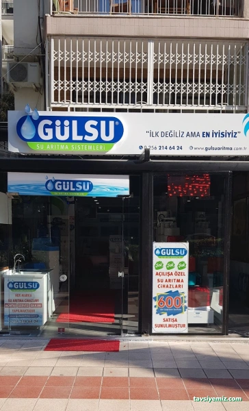 Gülsu Su Arıtma Sistemleri Gülsu Su Arıtma Sistemleri