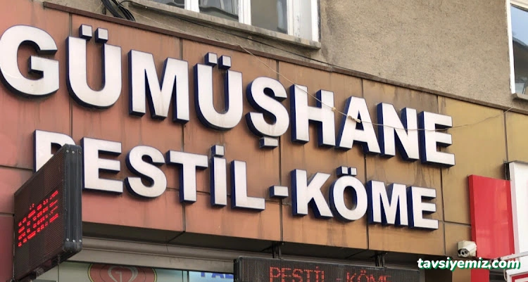 Gümüşhane Pestil Ve Köme Satış Mağazası Gümüşhane Pestil Ve Köme Satış Mağazası