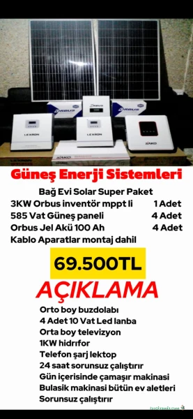 Güneş Enerji Sistemleri Köseoğlu Ticaret