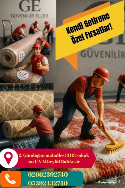 Güvenilir Eller Halı Yıkama