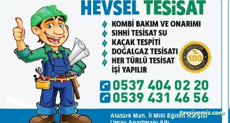 Hevsel Tesisat Hevsel Tesisat
