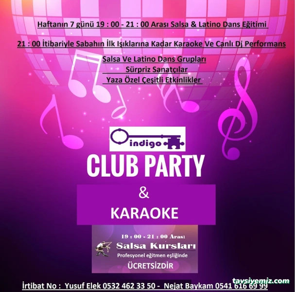Indigo Beach Club Latino & Karaoke Indigo Beach Club Latino & Karaoke