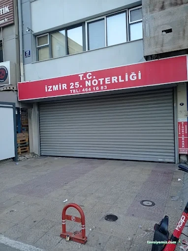İzmir 25. Noterliği İzmir 25. Noterliği