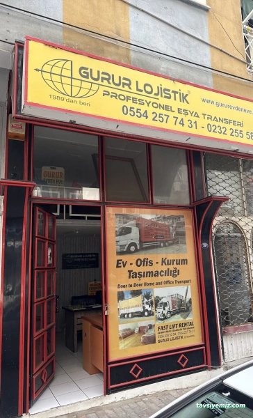 İzmir Gurur Lojistik Ev /Ofis Taşımacılığı İzmir Gurur Lojistik Ev /Ofis Taşımacılığı