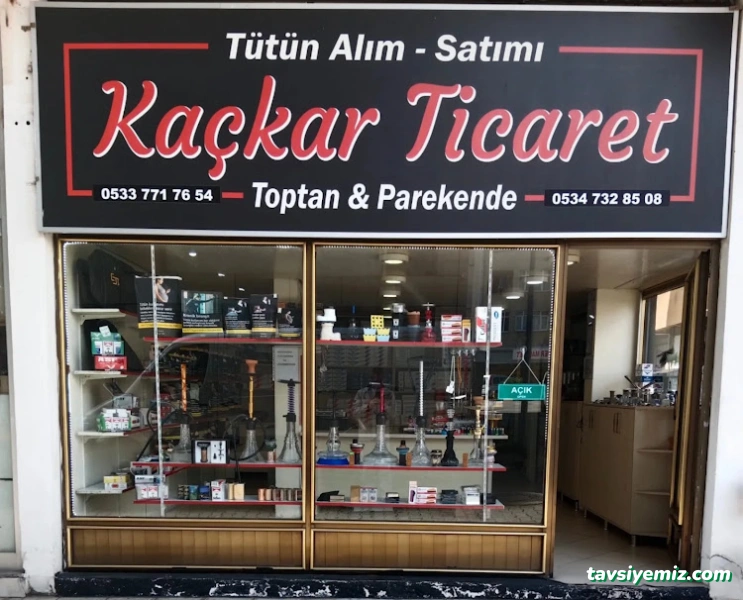 Kaçkar Ticaret Tütün&Nargile Mağazası Kaçkar Ticaret Tütün&Nargile Mağazası
