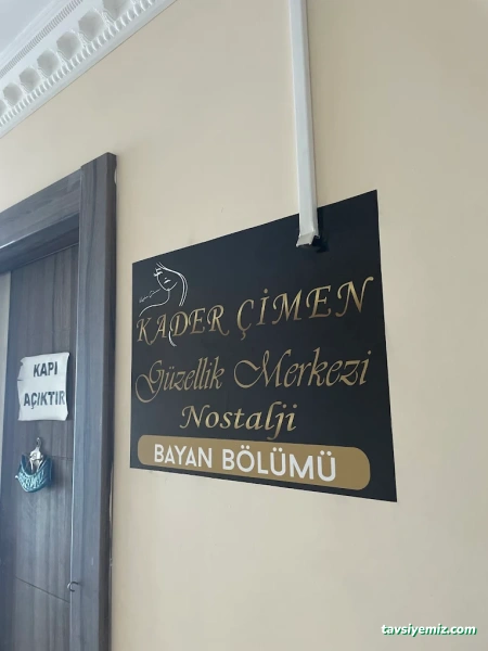 Kader Çimen Güzellik Merkezi Kader Çimen Güzellik Merkezi