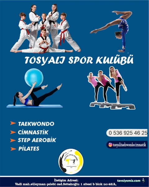 Kahramanmaraş Tosyalı Taekwondo-Cimnastik Ve Futbol Kulubü - Vadi Şubesi Kahramanmaraş Tosyalı Taekwondo-Cimnastik Ve Futbol Kulubü - Vadi Şubesi