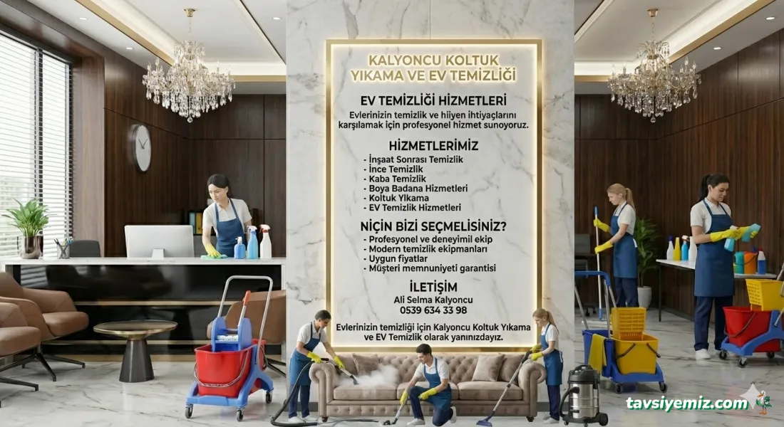 Kalyoncu Koltuk Yıkama Ve İnşaat Temizlik İşleri