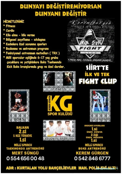 Kerem Gürgen Fight Club & Fitness& Boks Akademisi Kerem Gürgen Fight Club & Fitness& Boks Akademisi