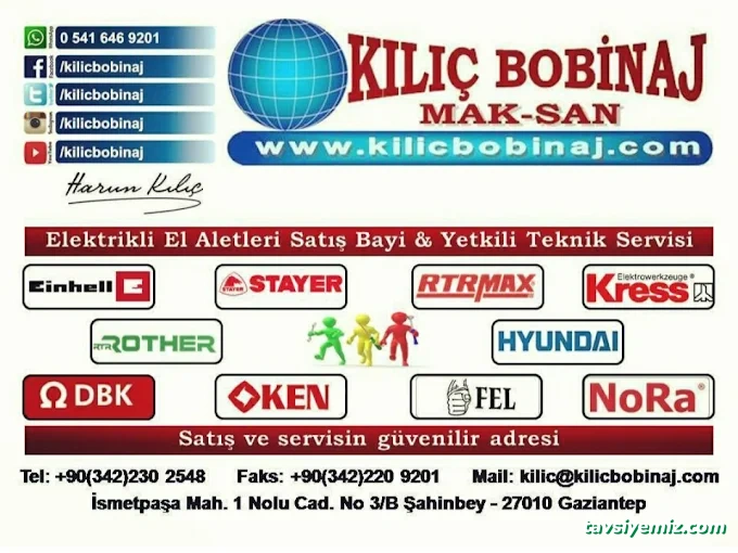 Kılıç Bobinaj Kılıç Bobinaj