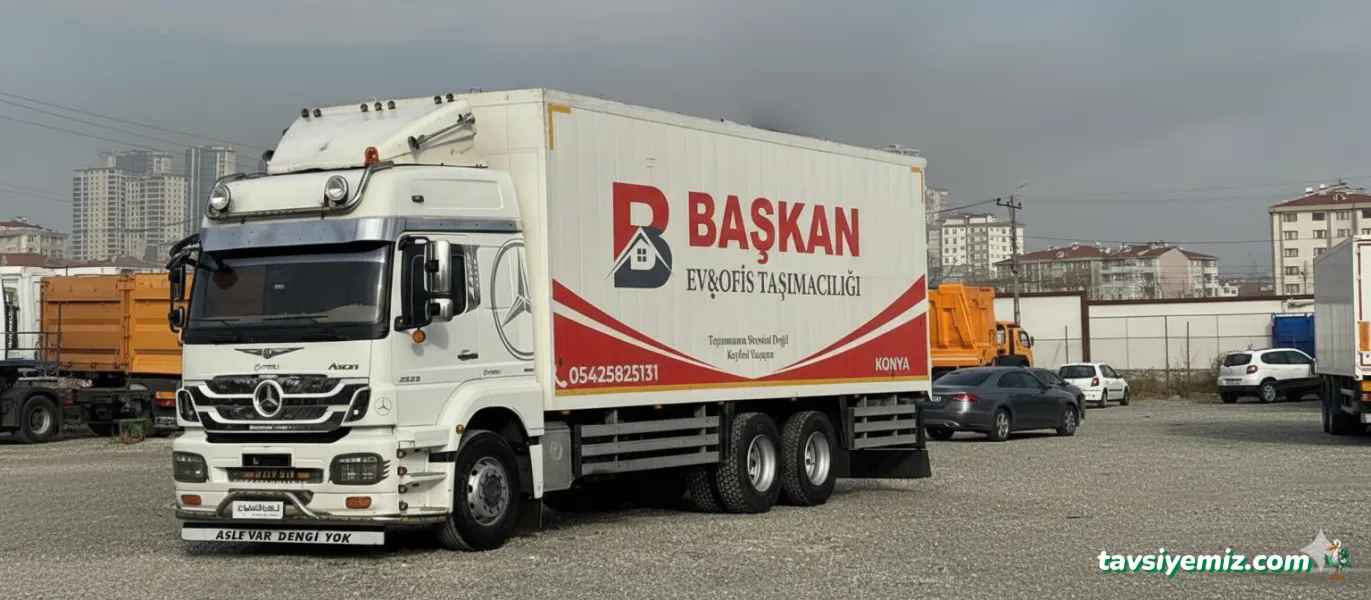 Konya Başkan Evden Eve Nakliyat