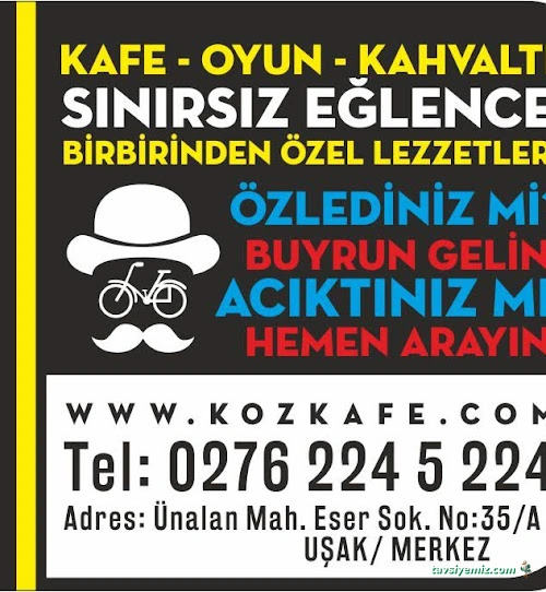 Köz Kafe & Kahvaltı & Oyun & Nargile Salonu Köz Kafe & Kahvaltı & Oyun & Nargile Salonu