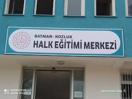 Kozluk Halk Eğitimi Merkezi Kozluk Halk Eğitimi Merkezi
