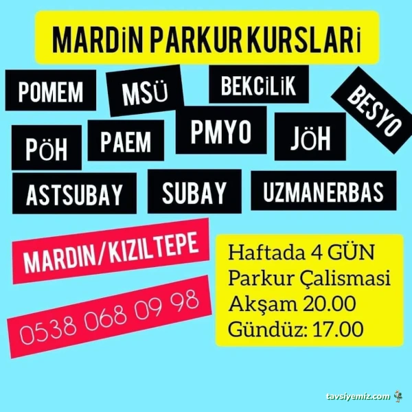 Mardin Lider Pomem Kursu Mardin Lider Pomem Kursu