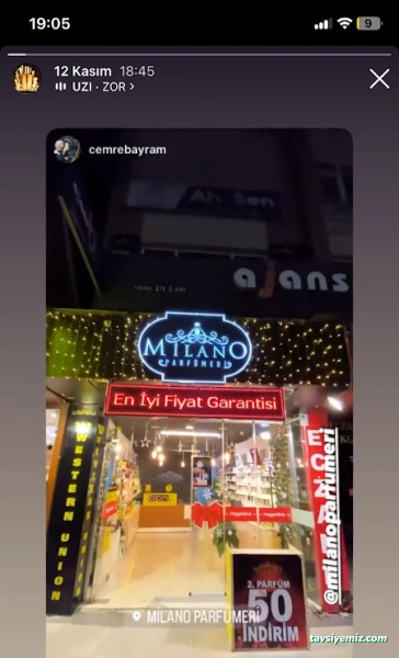 Milano Parfüm Kırşehir Milano Parfüm Kırşehir