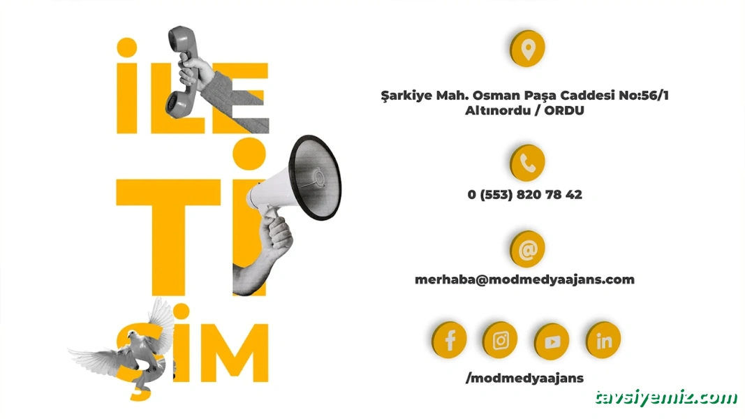 Mod Reklam Ajansı - Ordu Mod Reklam Ajansı - Ordu
