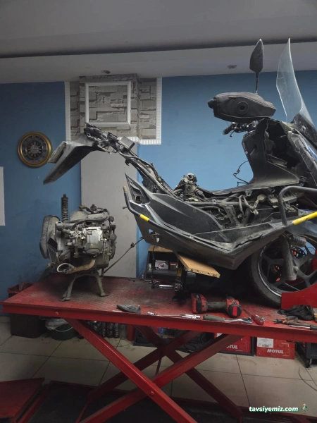 Motosiklet Tamircisi Temel Motor